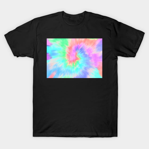 Rainbow Tide Dye T-Shirt by Merchmatics